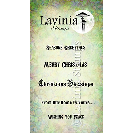 Christmas Greetings by Lavinia Stamps