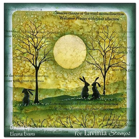 Wild Hares Set (Small) by Lavinia Stamps