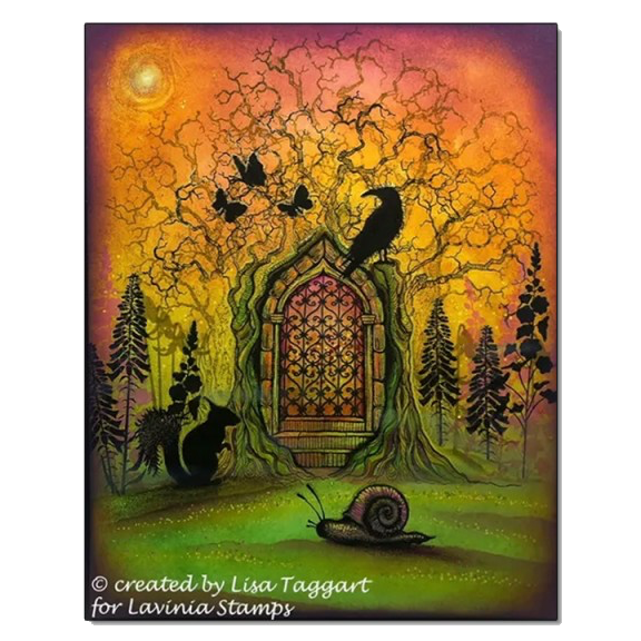 Forest Temple by Lavinia Stamps