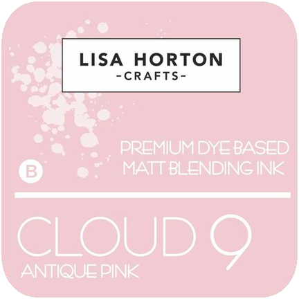 Cloud 9 Premium Dye-Based Matt Blending Ink Pad, Antique Pink by Lisa Horton Crafts