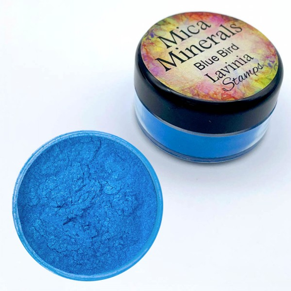 Mica Minerals, Blue Bird by Lavinia Stamps