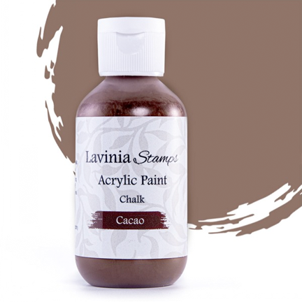 Acrylic Chalk Paint, Cacao by Lavinia Stamps
