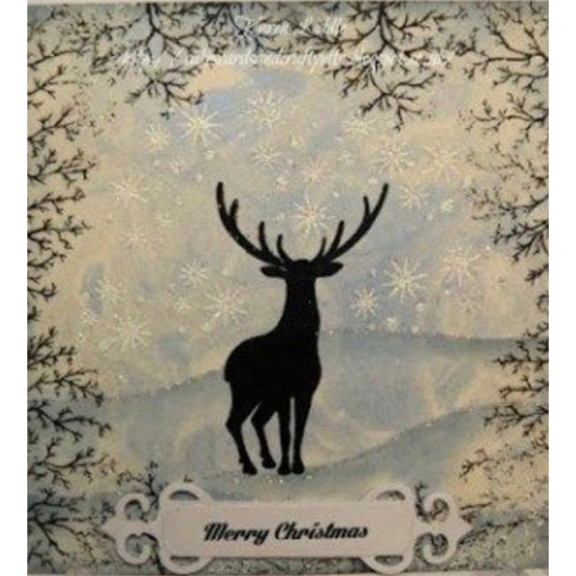 Stag Stamp by Lavinia Stamps