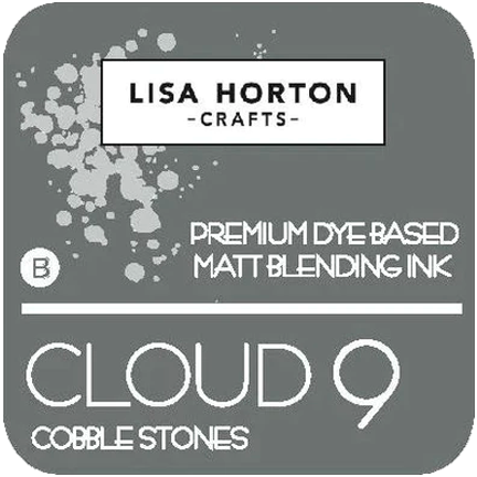 Cloud 9 Premium Dye-Based Matt Blending Ink Pad, Cobble Stones by Lisa Horton Crafts