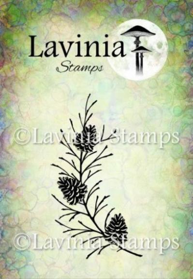 Fir Cone Branch Stamp by Lavinia Stamps