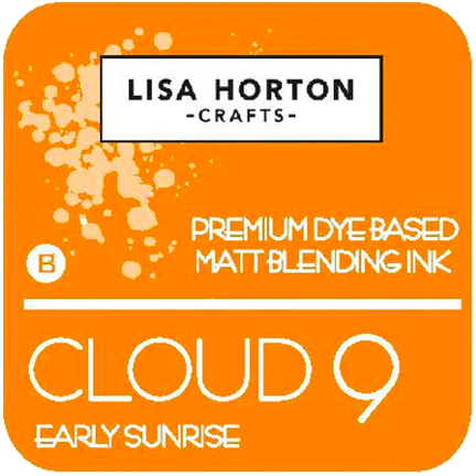 Cloud 9 Premium Dye-Based Matt Blending Ink Pad, Early Sunrise by Lisa Horton Crafts