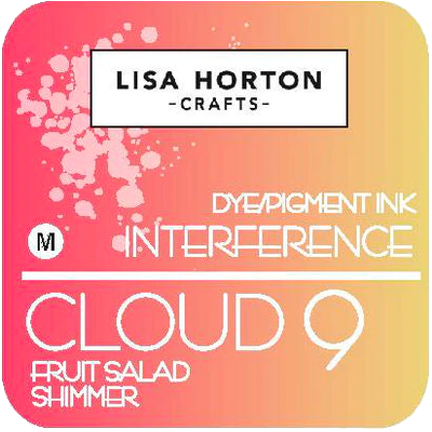 Cloud 9 Dye/Pigment Interference Ink Pad, Fruit Salad Shimmer by Lisa Horton Crafts