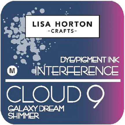 Cloud 9 Dye/Pigment Interference Ink Pad, Galaxy Dream Shimmer by Lisa Horton Crafts