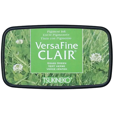 VersaFine Clair Ink Pad, Grass Green by Tsukineko