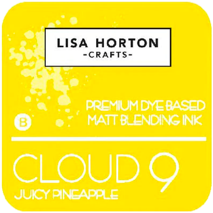 Cloud 9 Premium Dye-Based Matt Blending Ink Pad, Juicy Pineapple by Lisa Horton Crafts