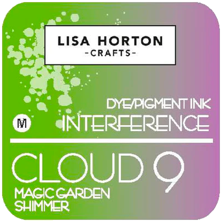 Cloud 9 Dye/Pigment Interference Ink Pad, Magic Garden Shimmer by Lisa Horton Crafts