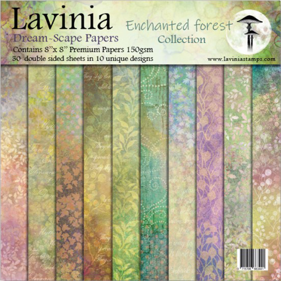 DreamScapes Paper Pad, The Enchanted Forest Collection by Lavinia Stamps