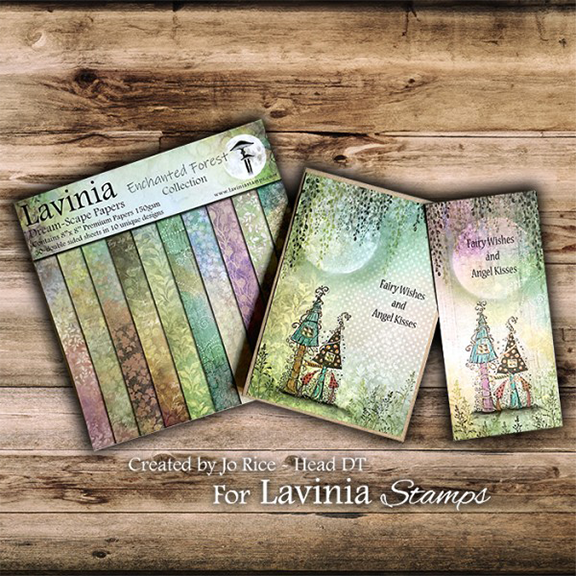 DreamScapes Paper Pad, The Enchanted Forest Collection by Lavinia Stamps