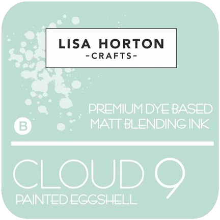 Cloud 9 Premium Dye-Based Matt Blending Ink Pad, Painted Eggshell by Lisa Horton Crafts