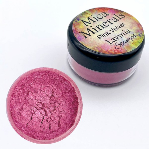 Mica Minerals, Pink Velvet by Lavinia Stamps