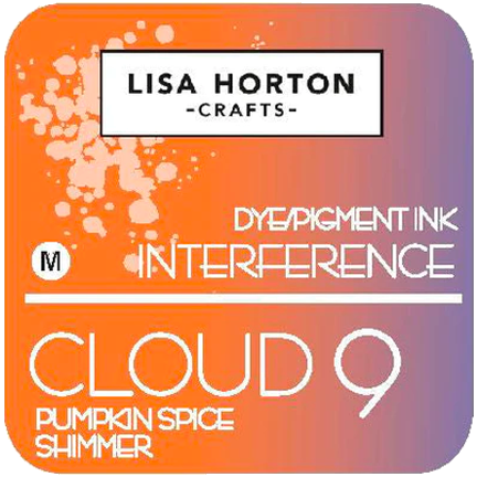 Cloud 9 Dye/Pigment Interference Ink Pad, Pumpkin Spice Shimmer by Lisa Horton Crafts