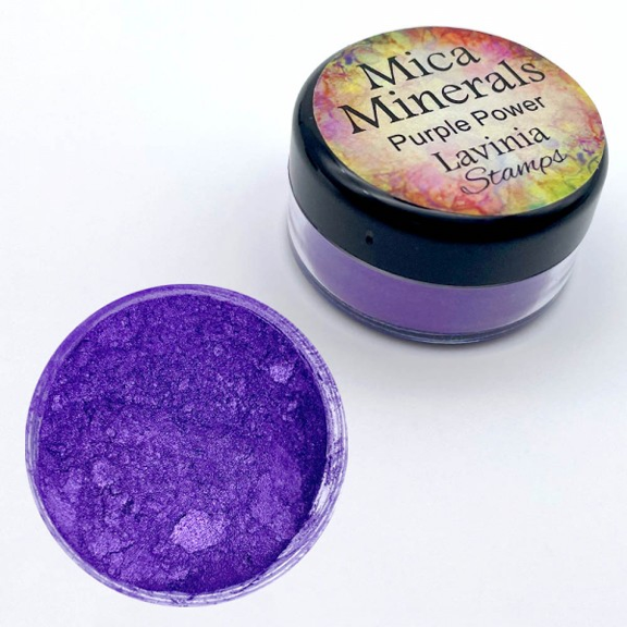 Mica Minerals, Purple Power by Lavinia Stamps