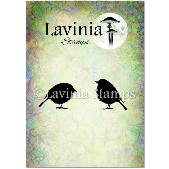 Small Robins Stamp by Lavinia Stamps