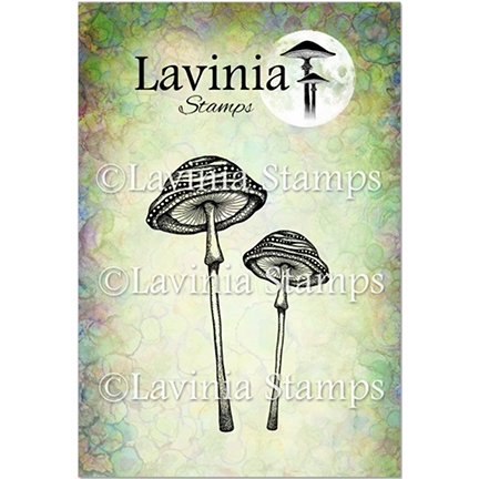 Snailcap Mushrooms by Lavinia Stamps