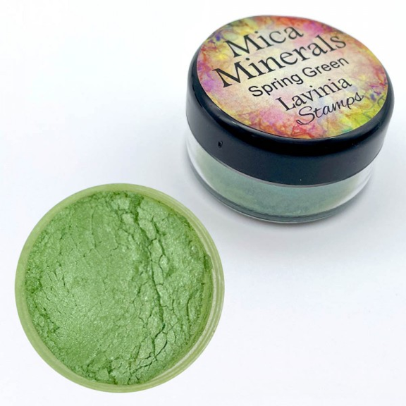 Mica Minerals, Spring Green by Lavinia Stamps