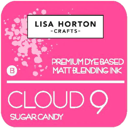 Cloud 9 Premium Dye-Based Matt Blending Ink Pad, Sugar Candy by Lisa Horton Crafts