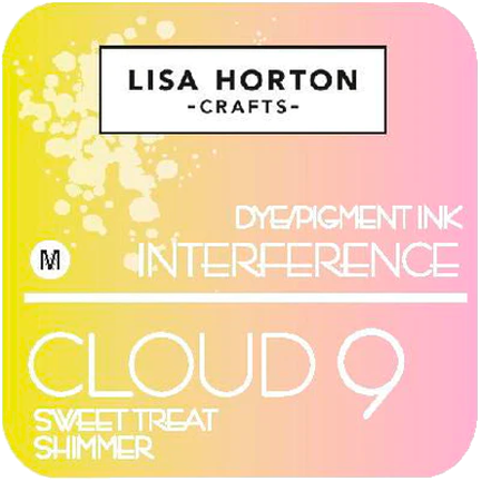 Cloud 9 Dye/Pigment Interference Ink Pad, Sweet Treat Shimmer by Lisa Horton Crafts