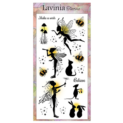 Temporary Tattoos, Fairies and Bees by Lavinia Stamps