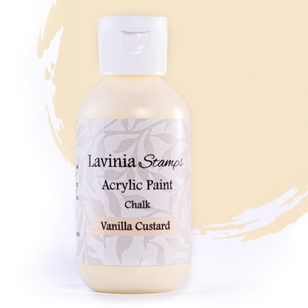 Acrylic Chalk Paint, Vanilla Custard by Lavinia Stamps