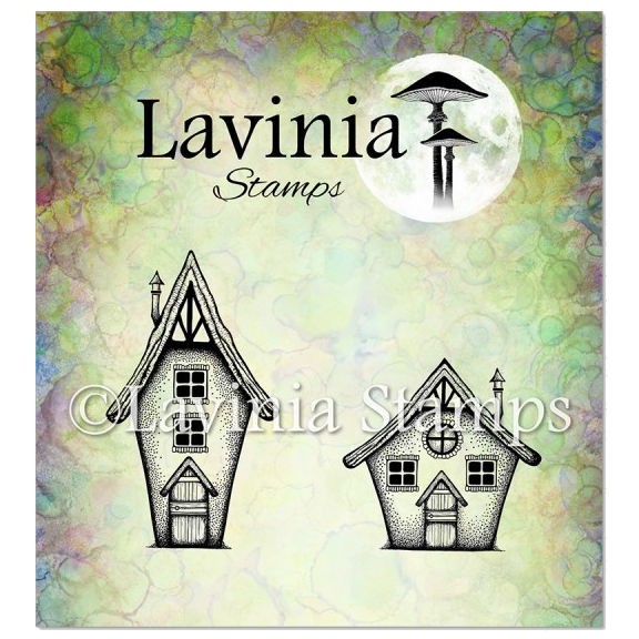 Woodland Cottages Stamp by Lavinia Stamps