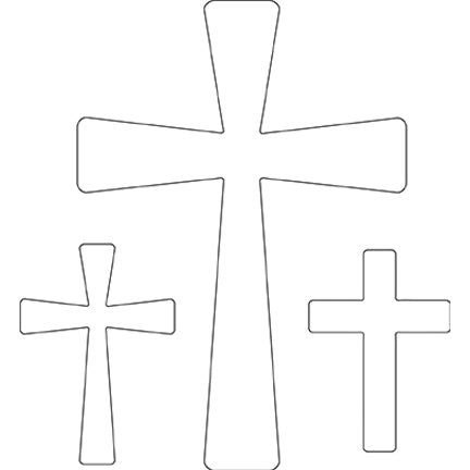MajeMask Crosses Stencil by Card-io