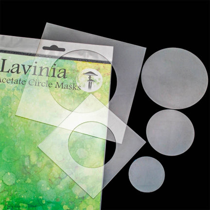 Acetate Circle & Hill Masks Set by Lavinia Stamps