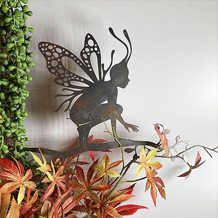Metal Garden Ornament (Uncoated), Zara by Lavinia Stamps