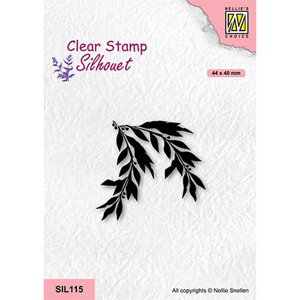 Silhouette Willow Branch Stamp by Nellie's Choice