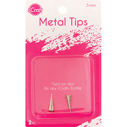 Ultra Bond Ultra Fine Metal Tips, 2 Pack by iCraft