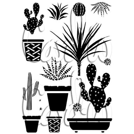 Pots and Prickles A6 Stamp Set by Card-io