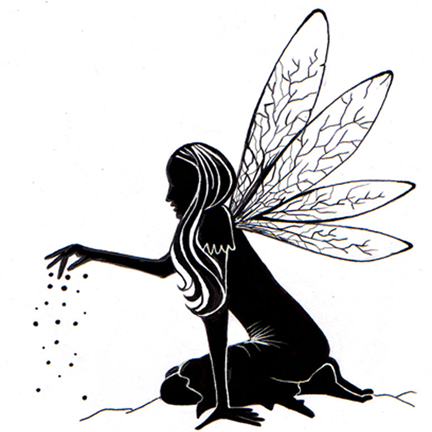 Fairy Dust Silhouette by Lavinia Stamps