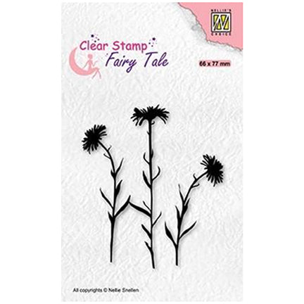 Fairy Tale Flowers Stamp by Nellie's Choice