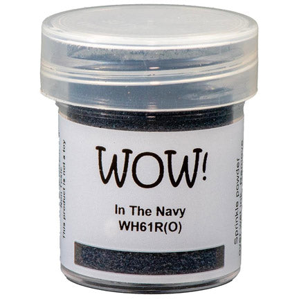 In The Navy Embossing Powder by WOW!