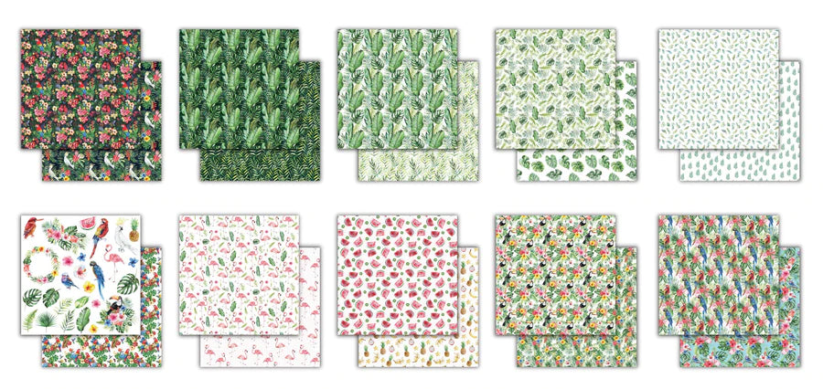 Craft Consortium Double-Sided Paper Pad 6 x 6 40 ct. Wildflower Meadow