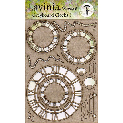 Greyboard, Clocks 1 by Lavinia Stamps