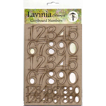 Greyboard, Numbers by Lavinia Stamps