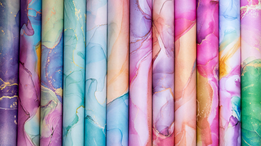 Ink Drops Candy 12" x 12" Premium Paper Pad by Craft Consortium