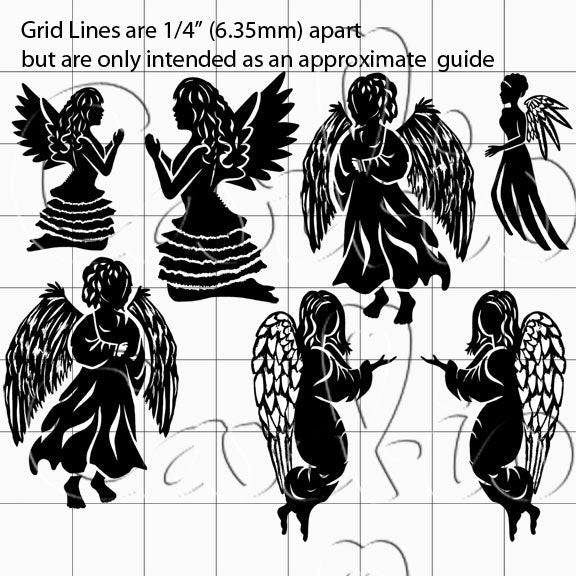 Majestix Host of Angels Stamp Set by Card-io
