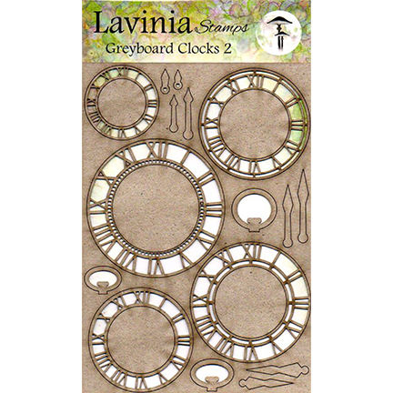 Greyboard, Clocks 2 by Lavinia Stamps