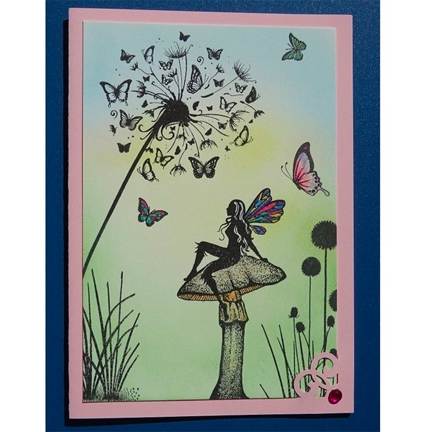 Daydreaming Silhouette by Lavinia Stamps