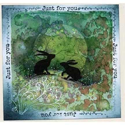 Forest Hares by Lavinia Stamps