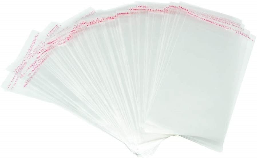 Clear A5 Card Protective Resealable Cellophane Bags by Unique Packaging