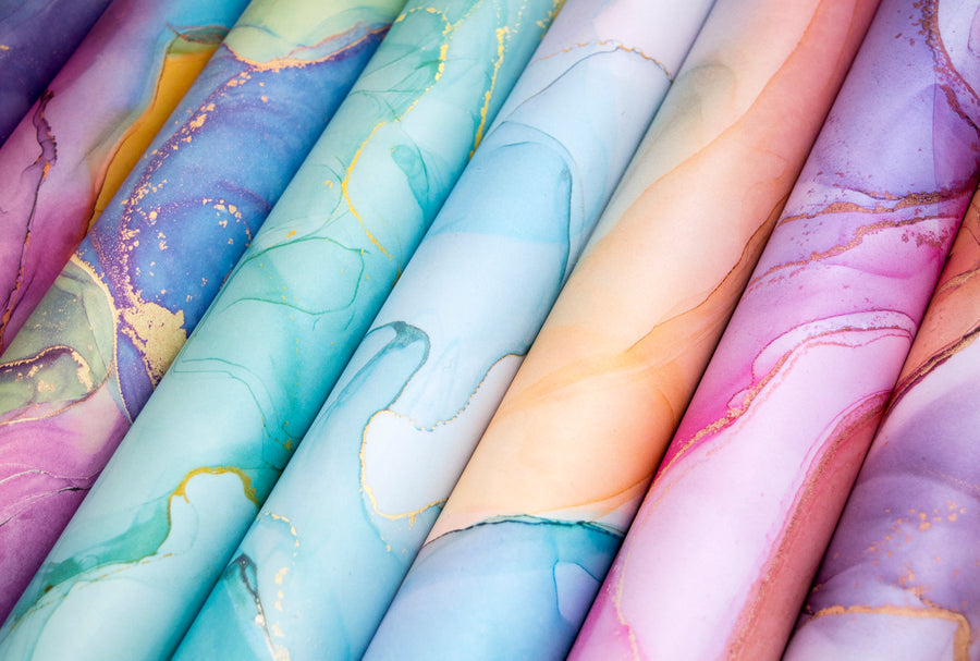 Ink Drops Candy 12" x 12" Premium Paper Pad by Craft Consortium