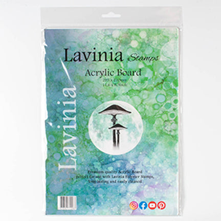 Acrylic Stamping Board, 11.6" x 8.3" by Lavinia Stamps
