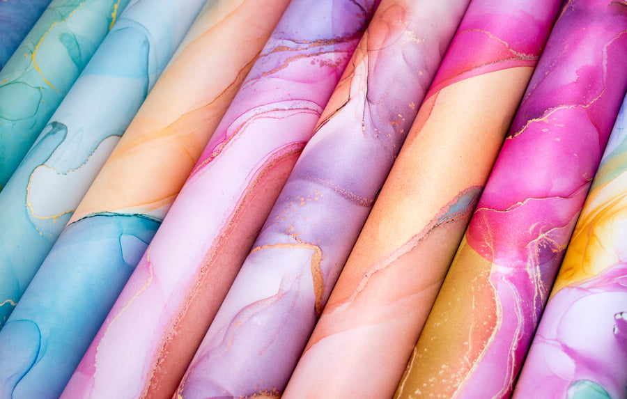 Ink Drops Candy 12" x 12" Premium Paper Pad by Craft Consortium